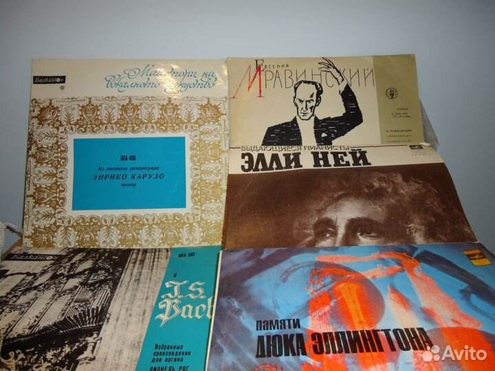 Великая музыка на старых грампластинках