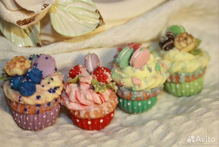 Ложечки с декором из полимерной глины