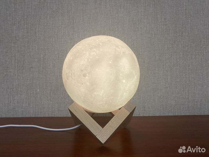 Светильник ночник луна