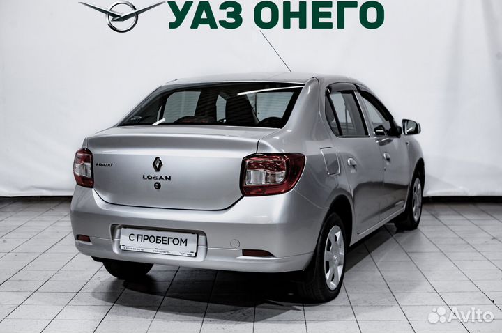 Renault Logan 1.6 МТ, 2017, 83 905 км