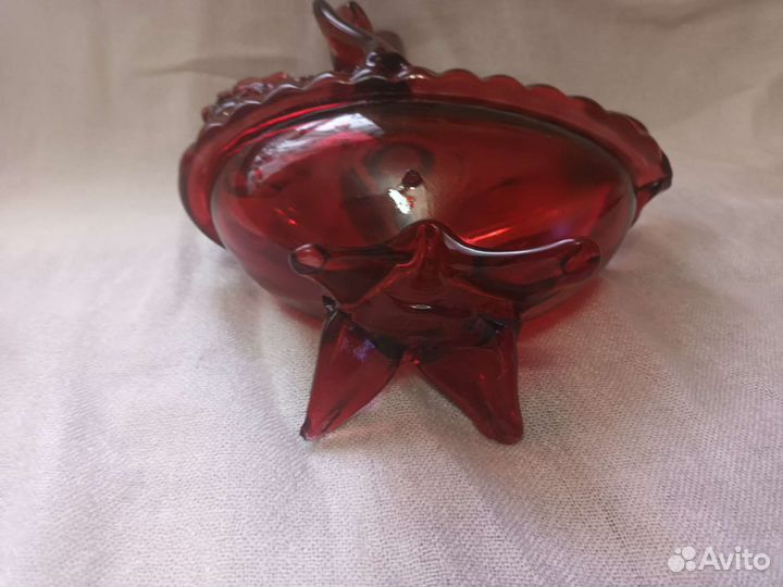 Старинная бутылка дракон. Стекло