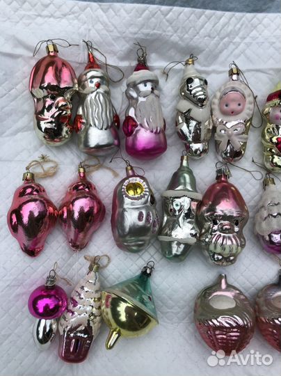 Елочные игрушки СССР