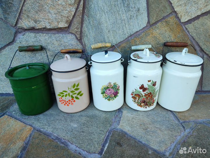 Бидоны эмалированные СССР