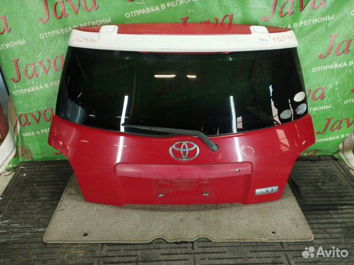 Дверь задняя задняя Toyota Ist NCP60 2NZ-FE 2005