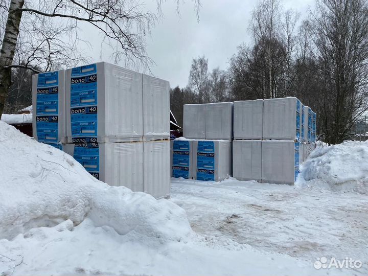 Газобетонные блоки Бонолит