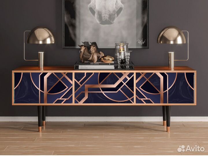 Тв-тумба T4 - Орех - Purple Temple