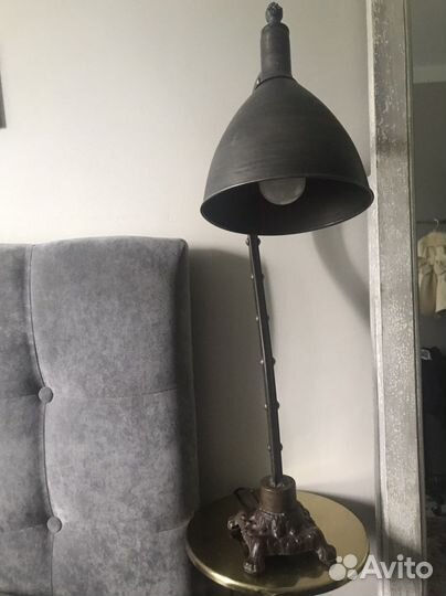 Лампа настольная лофт