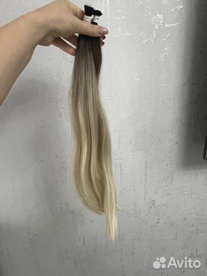 Волосы для наращивания 55 см