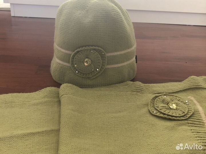 Шапки с шарфом