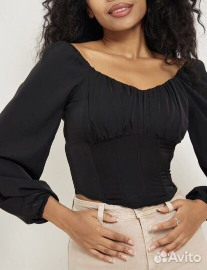 Корсетная блузка новая