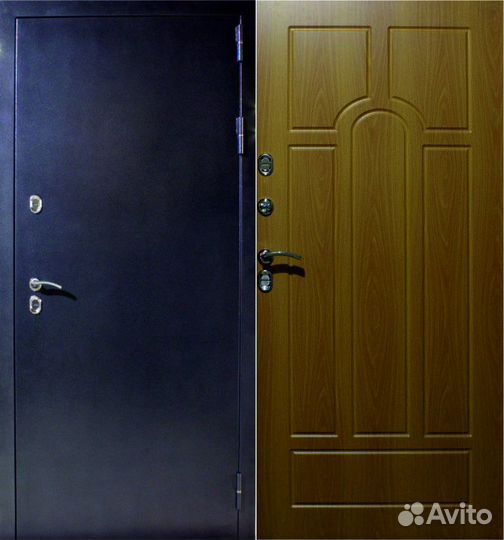 Дверь входная в дом с шумоизоляцией