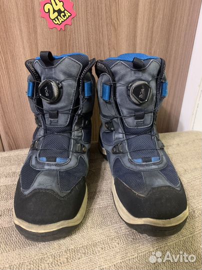 Ботинки зимние ecco 37