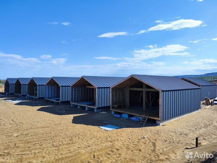 Каркасный дом под ключ барнхаус