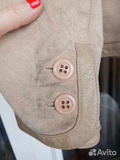 Жакет женский замша reserved