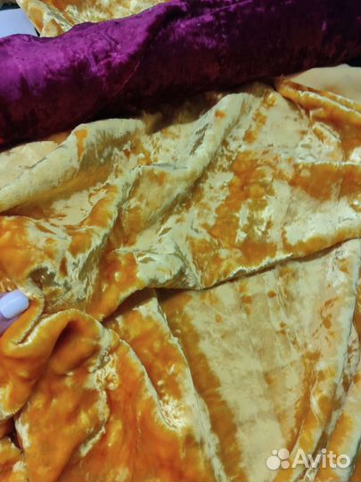 Плюш винтажный