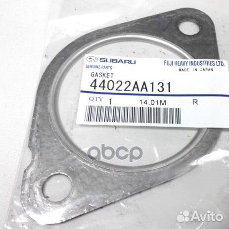 Прокладка глушителя 44022AA131 subaru