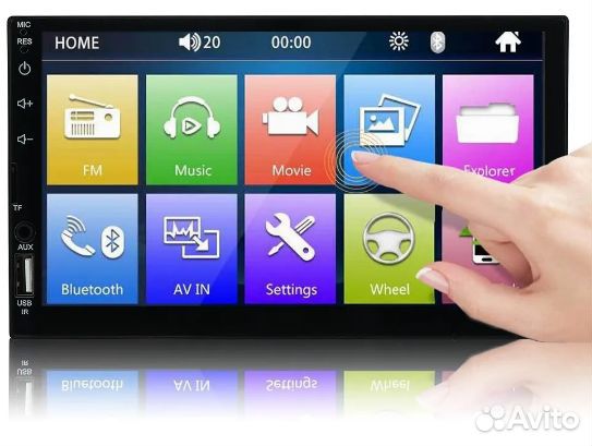 Автомагнитола с экраном универсальная