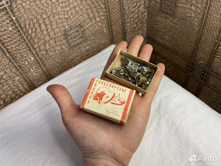 Канцелярские кнопки СССР