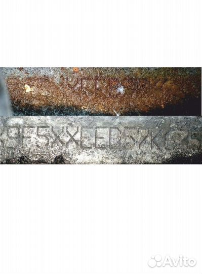 Очистка vin номера двигателя