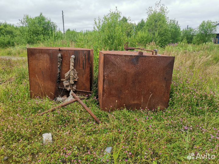 Емкости для воды металлические