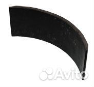 Накладка тормозная 100мм Lдуги282 толщина 8,5мм Г