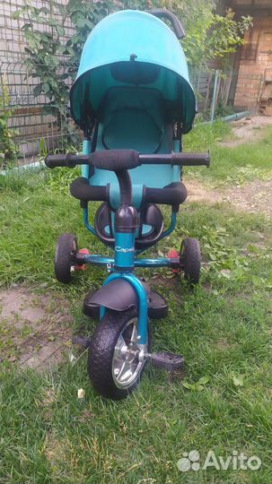 Трёхколёсный велосипед каталка