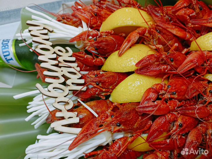 Раки. Букеты из раков