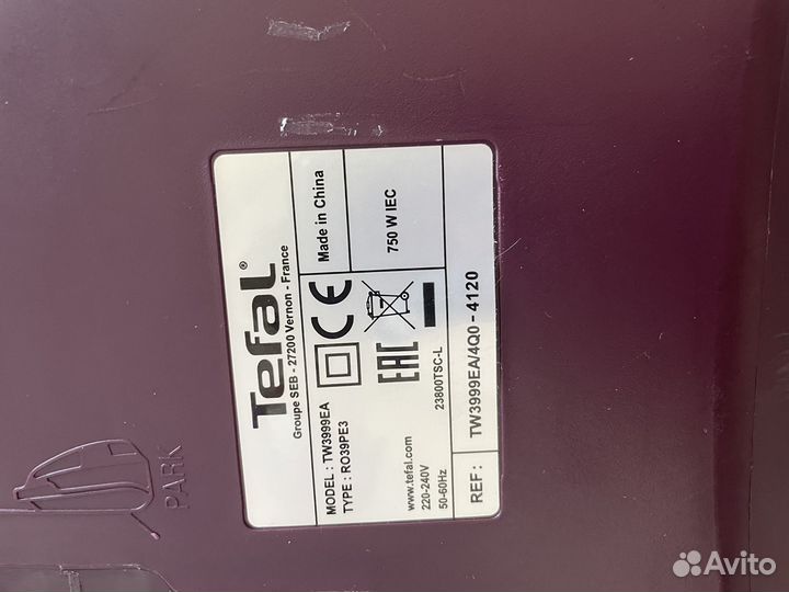 Пылесос tefal compact power TW 3999EA