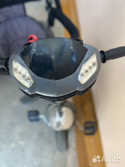 Велосипед с родительской ручкой