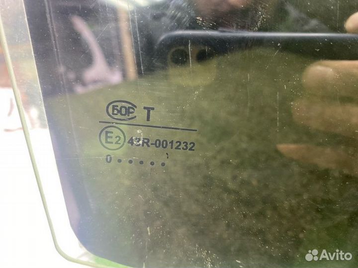 Стекло двери заднее правое Заз Шанс