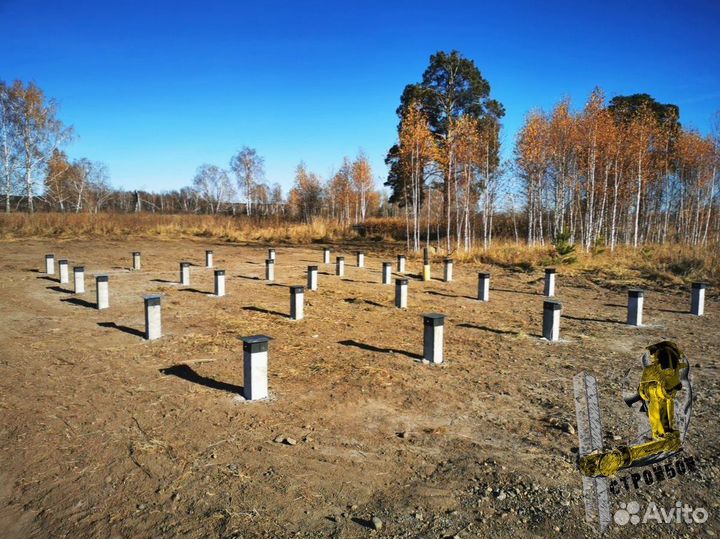 Забивные сваи под ключ