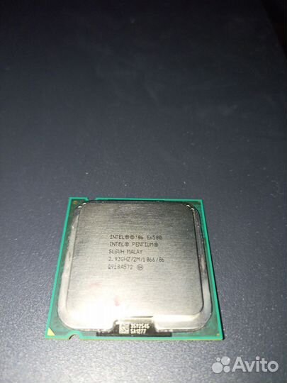 Процессор intel pentium E6500