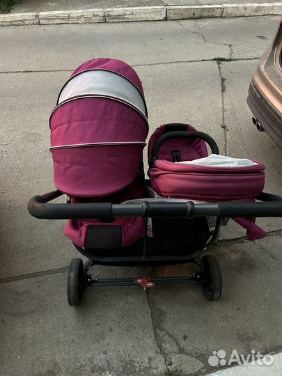 Коляска для двойни valco baby