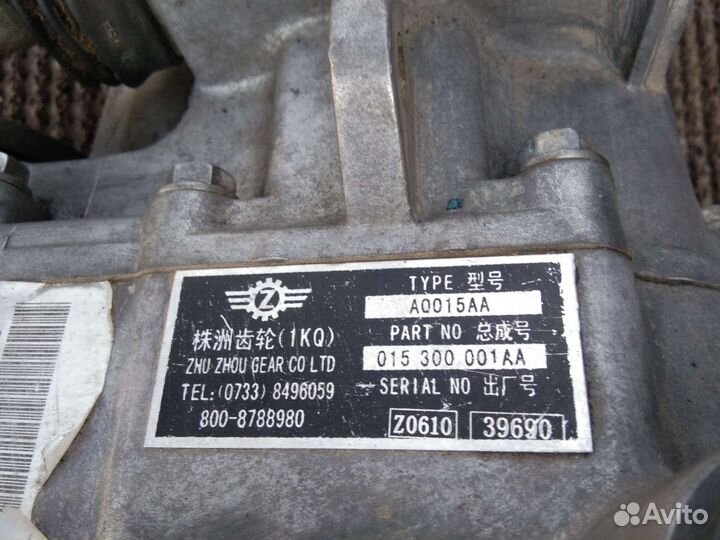 МКПП Чери Амулет