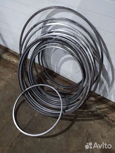 Кольца для подвесного кресла из профильной трубы