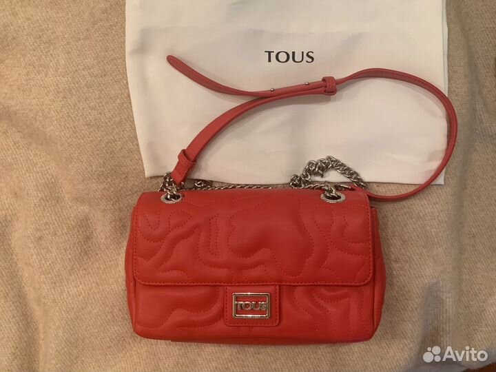 Сумка кроссбоди Tous Kaos Dream красная