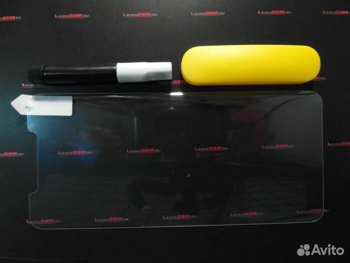 Защитное стекло изогнутое, с уф клеем для Huawei M