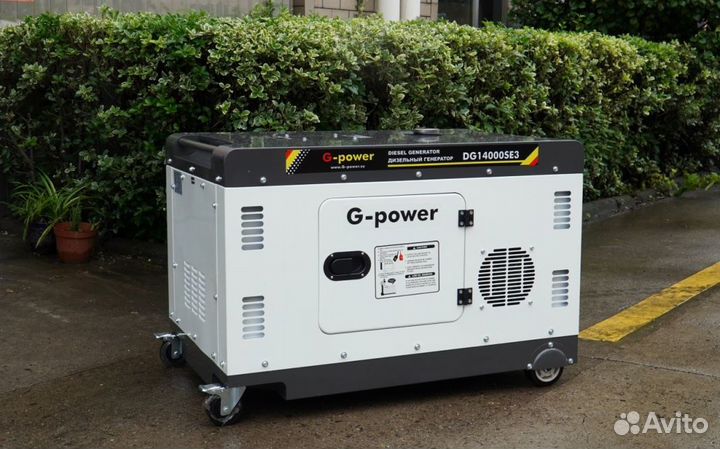 Дизельный генератор 12 kW G-power