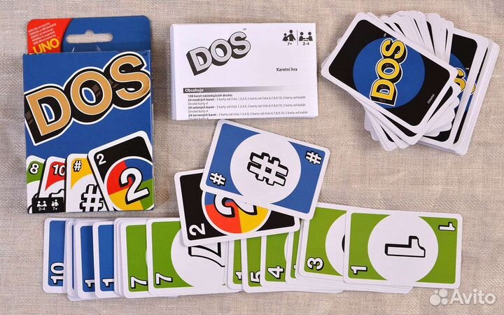 UNO DOS настольная игра новая уно дос