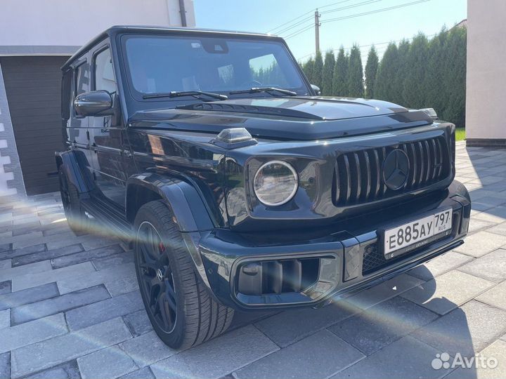 Передний бампер рестайлинг Mercedes G63 2025 года