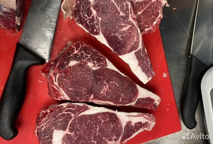 Стейк рибай / Свежая фермерская говядина