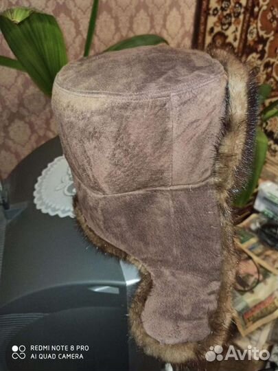 Шапка норковая мужская