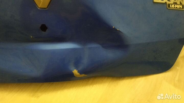 Крышка багажника renault logan