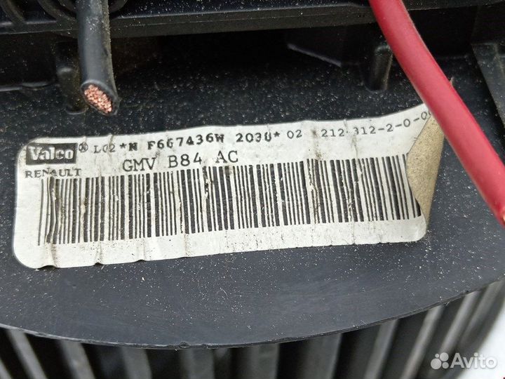 Моторчик печки для Renault Megane 2 7701056965