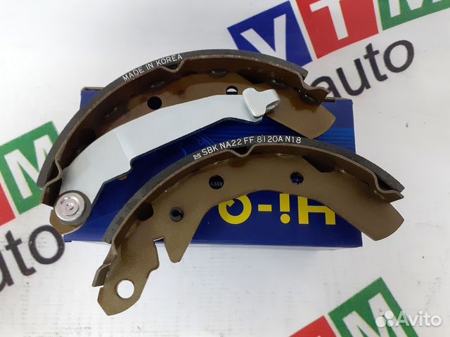 Тормозные колодки, барабанные LADA vesta E21