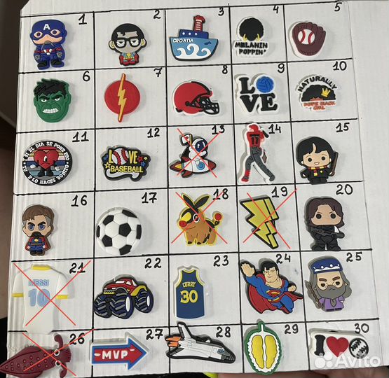 Джиббитсы для crocs