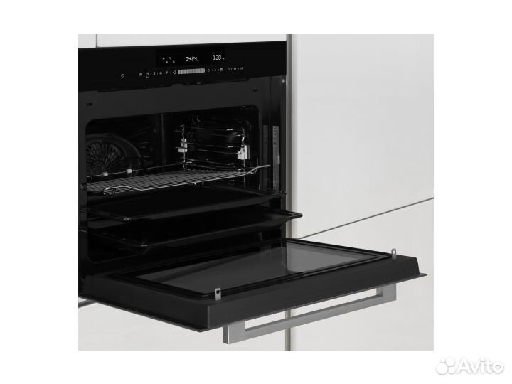 Духовой шкаф с свч Weissgauff EOM 991 SB