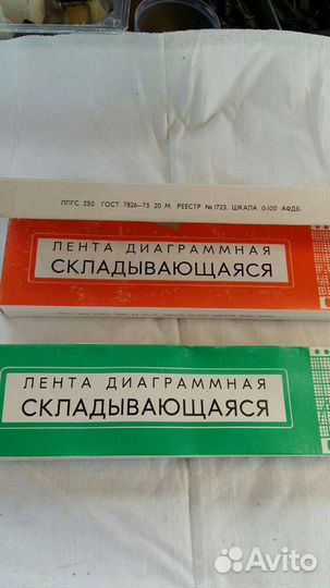 Лента-бумага диаграмная складывающаяся