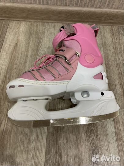 Коньки детские раздвижные 34 37 размер