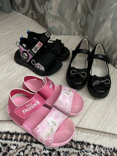 Обувь для девочки 28 размер пакетом